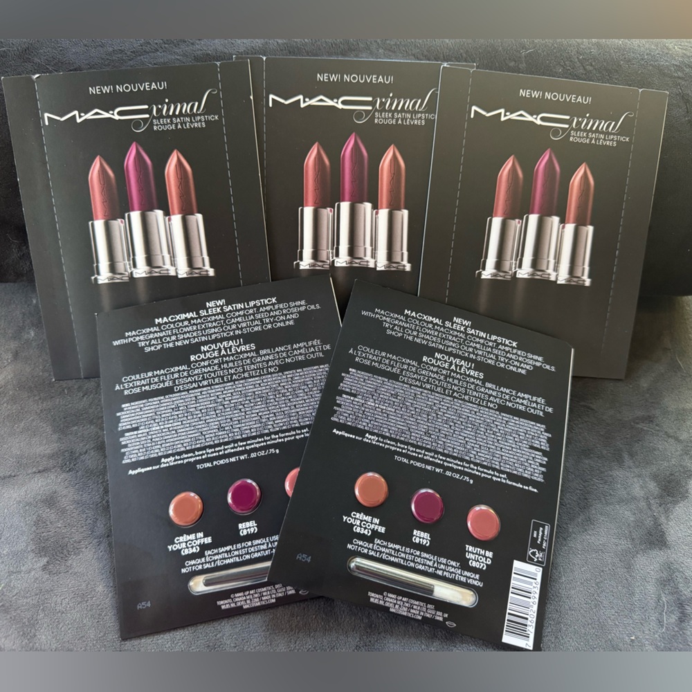MAC Cosmetics Macximal Lipstick Sample Collection (5pc)